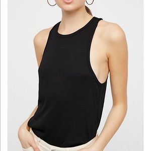 Free People Black Tank Top